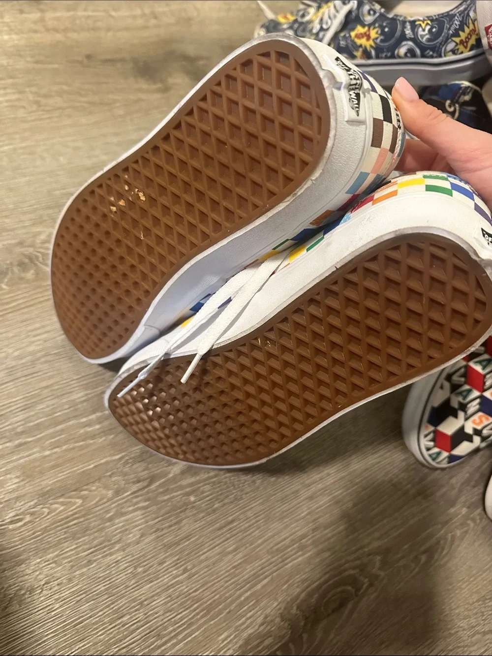 Vans Checkerboard Boat Shoes - Multicolor
